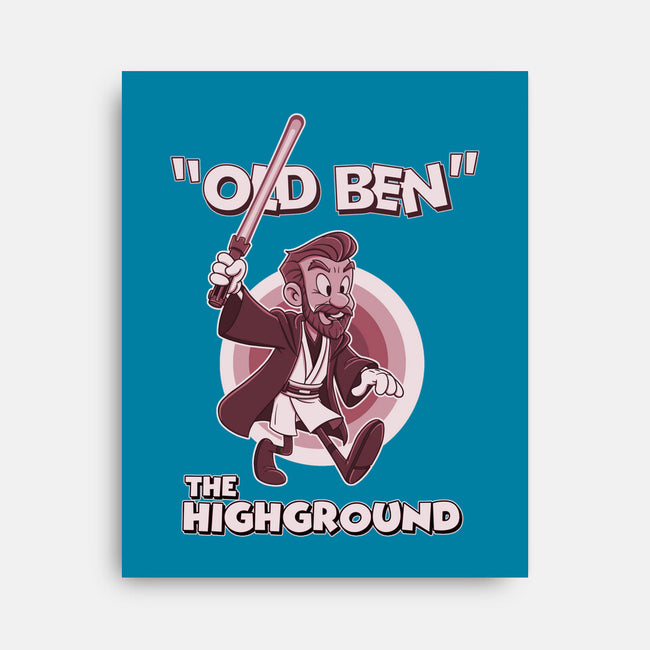 Old Ben-None-Stretched-Canvas-P1yu5h