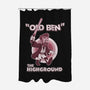 Old Ben-None-Polyester-Shower Curtain-P1yu5h