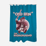 Old Ben-None-Polyester-Shower Curtain-P1yu5h