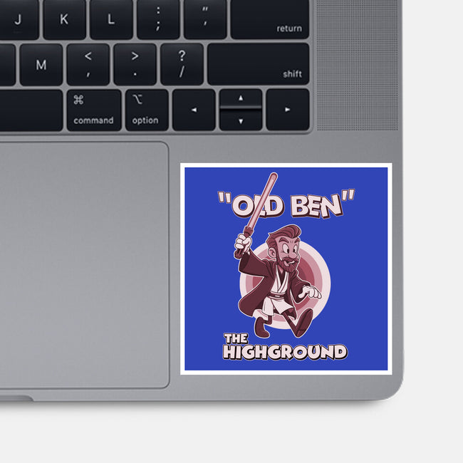 Old Ben-None-Glossy-Sticker-P1yu5h