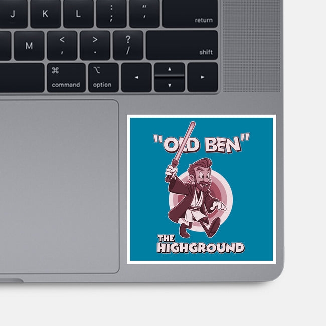Old Ben-None-Glossy-Sticker-P1yu5h