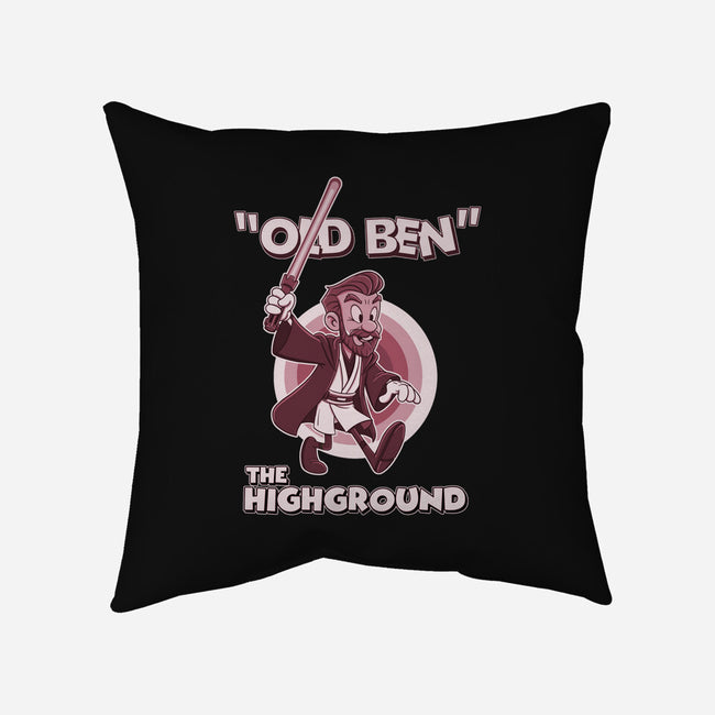 Old Ben-None-Removable Cover w Insert-Throw Pillow-P1yu5h