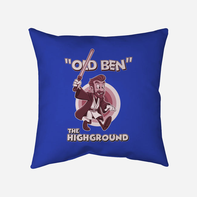 Old Ben-None-Removable Cover w Insert-Throw Pillow-P1yu5h