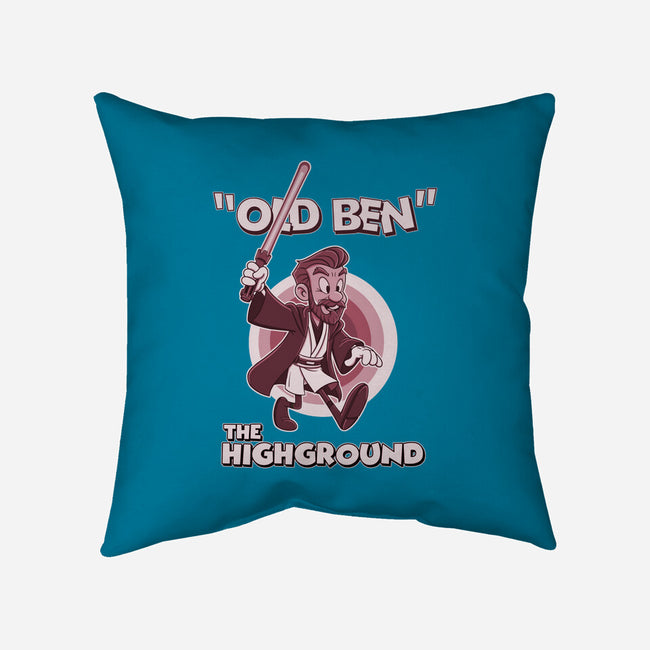 Old Ben-None-Removable Cover w Insert-Throw Pillow-P1yu5h