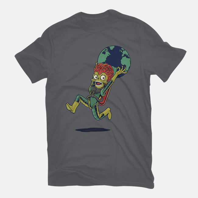 Take The Earth And Run-Mens-Basic-Tee-Popnotic