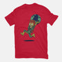Take The Earth And Run-Mens-Basic-Tee-Popnotic