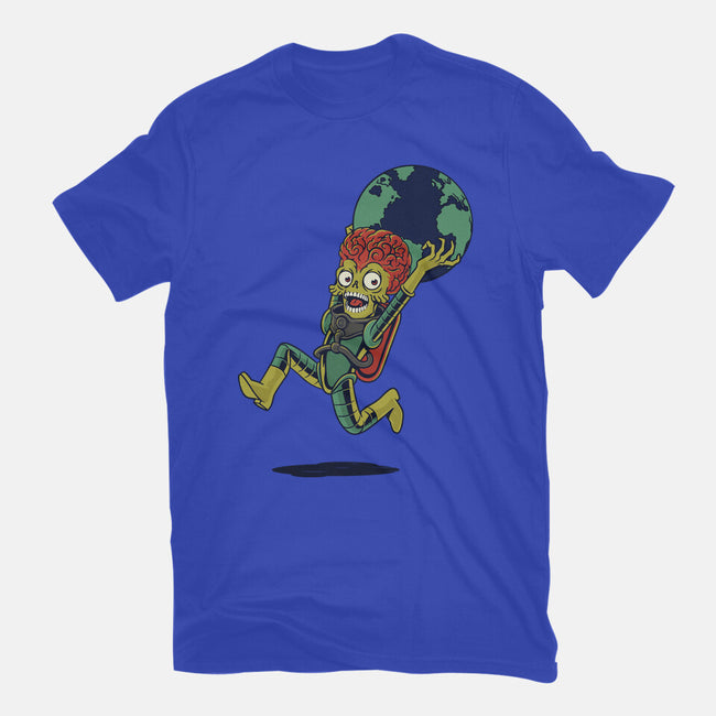 Take The Earth And Run-Mens-Basic-Tee-Popnotic