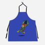 Take The Earth And Run-Unisex-Kitchen-Apron-Popnotic