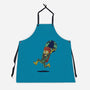 Take The Earth And Run-Unisex-Kitchen-Apron-Popnotic