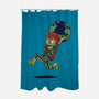 Take The Earth And Run-None-Polyester-Shower Curtain-Popnotic