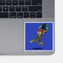 Take The Earth And Run-None-Glossy-Sticker-Popnotic