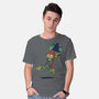 Take The Earth And Run-Mens-Basic-Tee-Popnotic