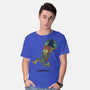 Take The Earth And Run-Mens-Basic-Tee-Popnotic
