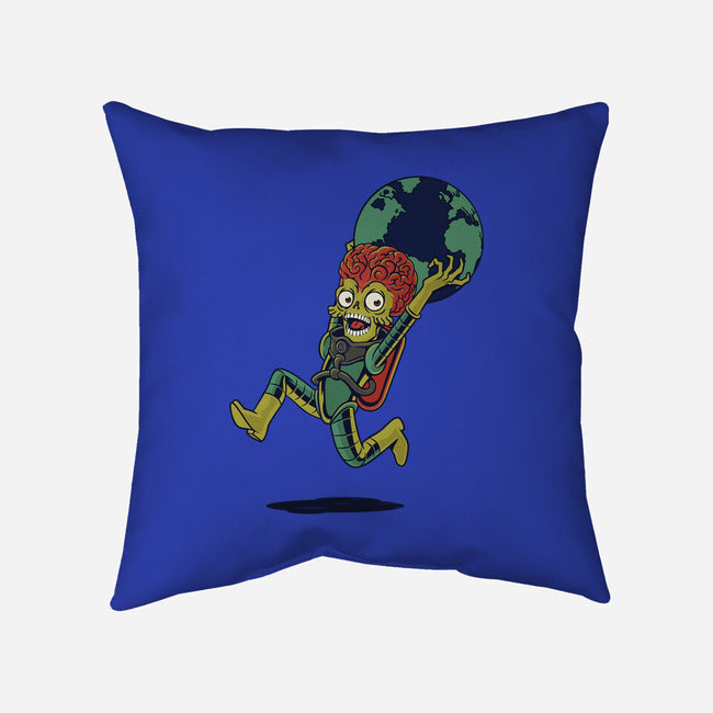 Take The Earth And Run-None-Removable Cover w Insert-Throw Pillow-Popnotic