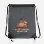Say Yes To Nothing-None-Drawstring-Bag-koalastudio