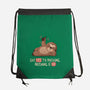 Say Yes To Nothing-None-Drawstring-Bag-koalastudio