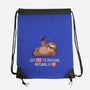 Say Yes To Nothing-None-Drawstring-Bag-koalastudio