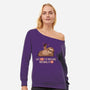 Say Yes To Nothing-Womens-Off Shoulder-Sweatshirt-koalastudio