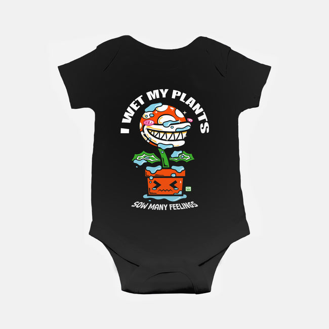 I Wet My Plants-Baby-Basic-Onesie-krisren28