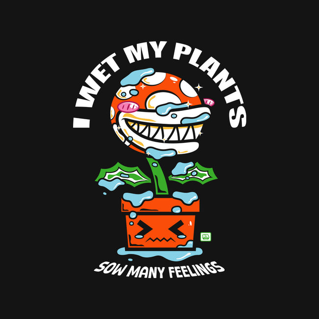 I Wet My Plants-Womens-Basic-Tee-krisren28