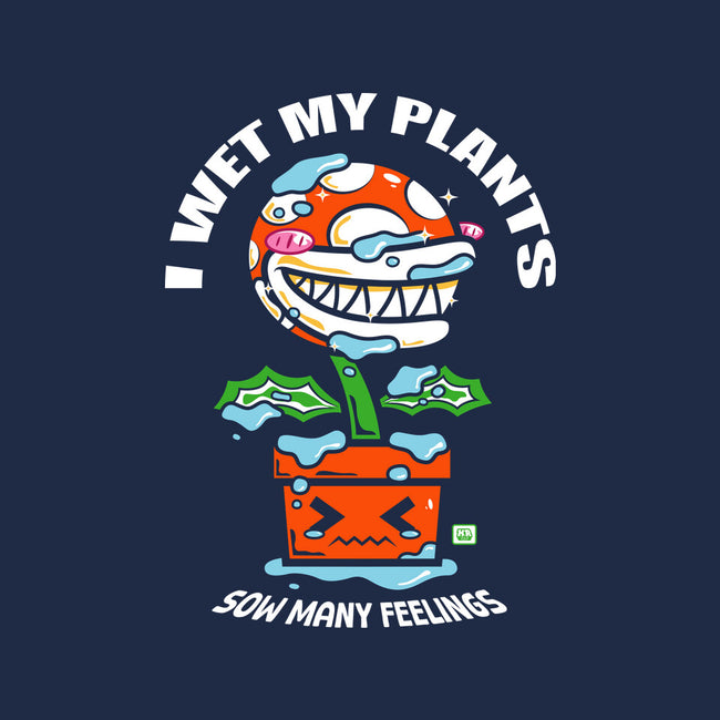 I Wet My Plants-Womens-Basic-Tee-krisren28