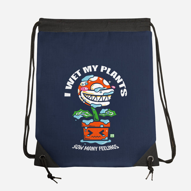 I Wet My Plants-None-Drawstring-Bag-krisren28