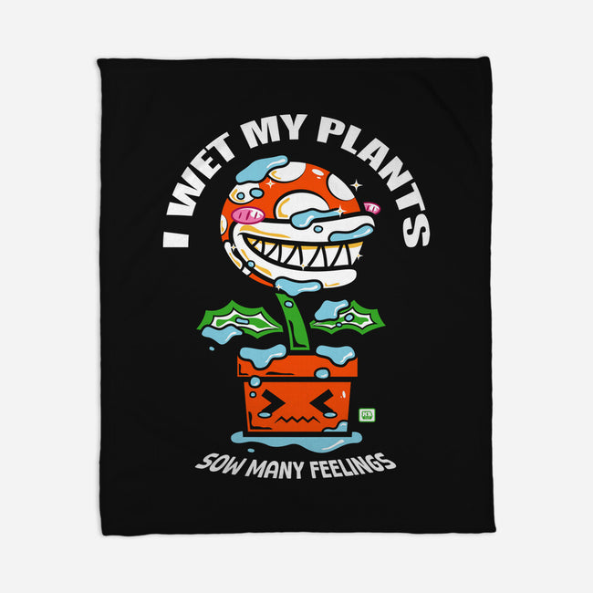 I Wet My Plants-None-Fleece-Blanket-krisren28