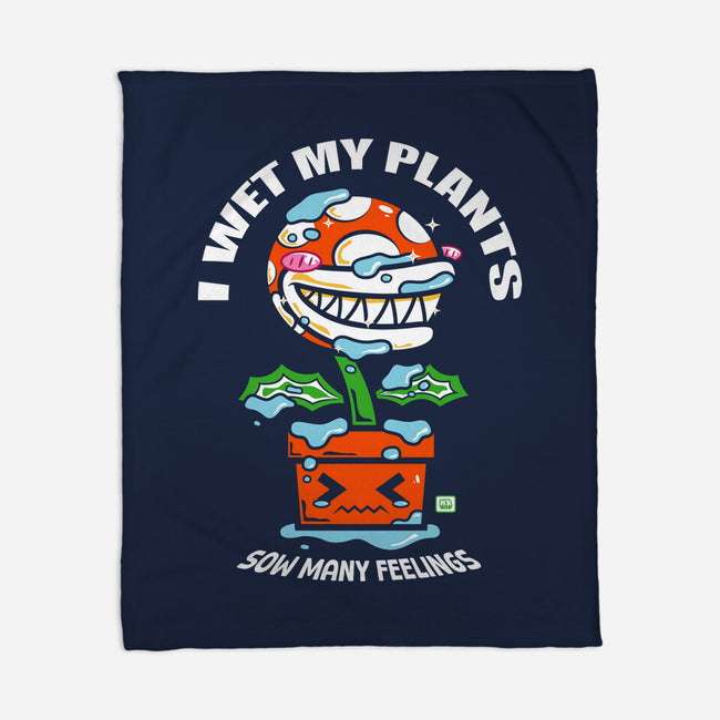 I Wet My Plants-None-Fleece-Blanket-krisren28