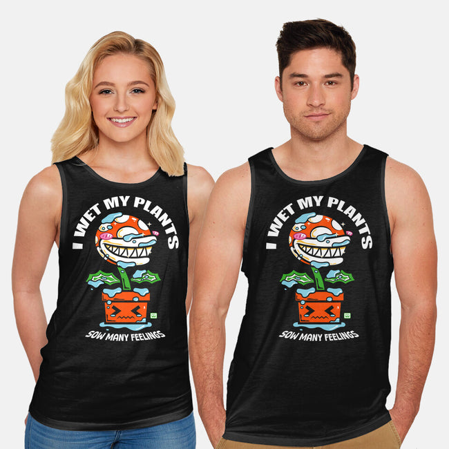 I Wet My Plants-Unisex-Basic-Tank-krisren28