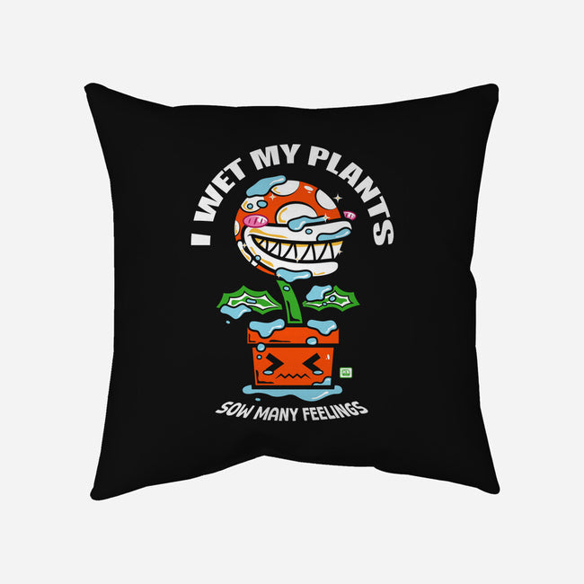 I Wet My Plants-None-Removable Cover w Insert-Throw Pillow-krisren28