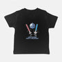Lightsaber Party Palooza-Baby-Basic-Tee-Lorets