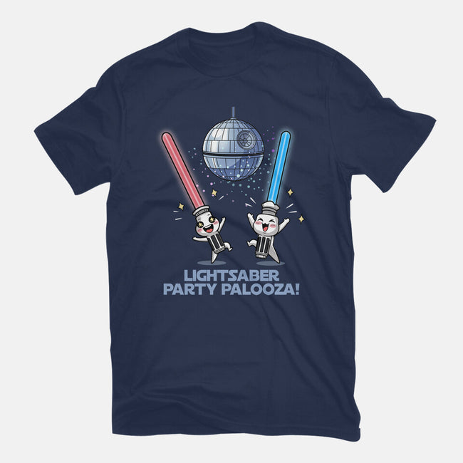 Lightsaber Party Palooza-Womens-Fitted-Tee-Lorets