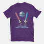 Lightsaber Party Palooza-Womens-Fitted-Tee-Lorets