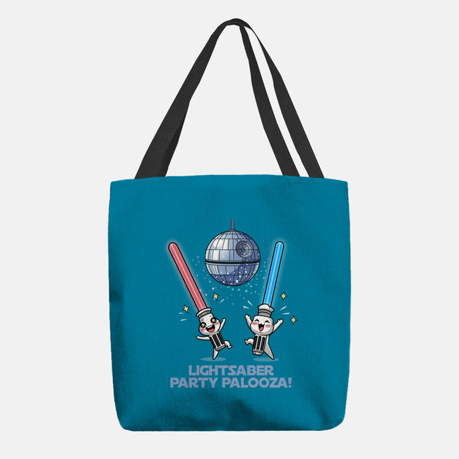 Lightsaber Party Palooza-None-Basic Tote-Bag-Lorets
