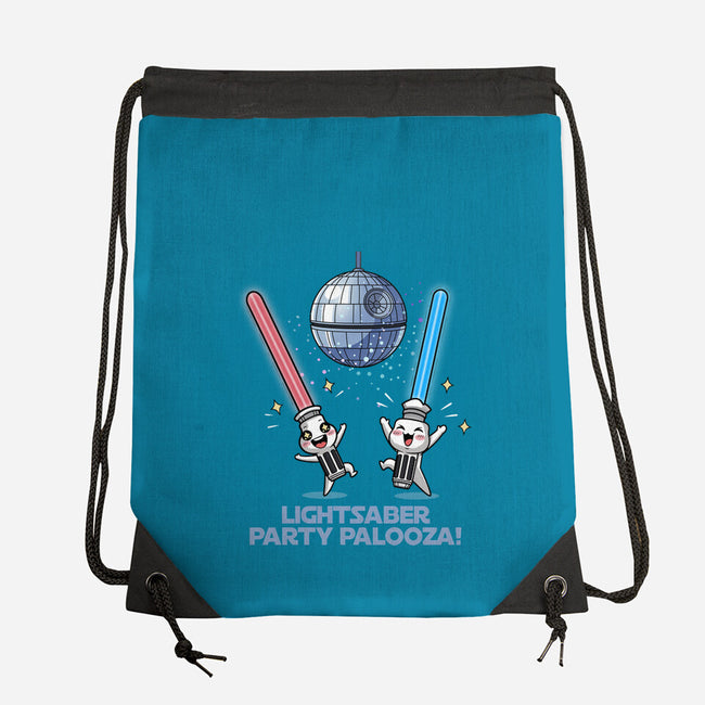 Lightsaber Party Palooza-None-Drawstring-Bag-Lorets