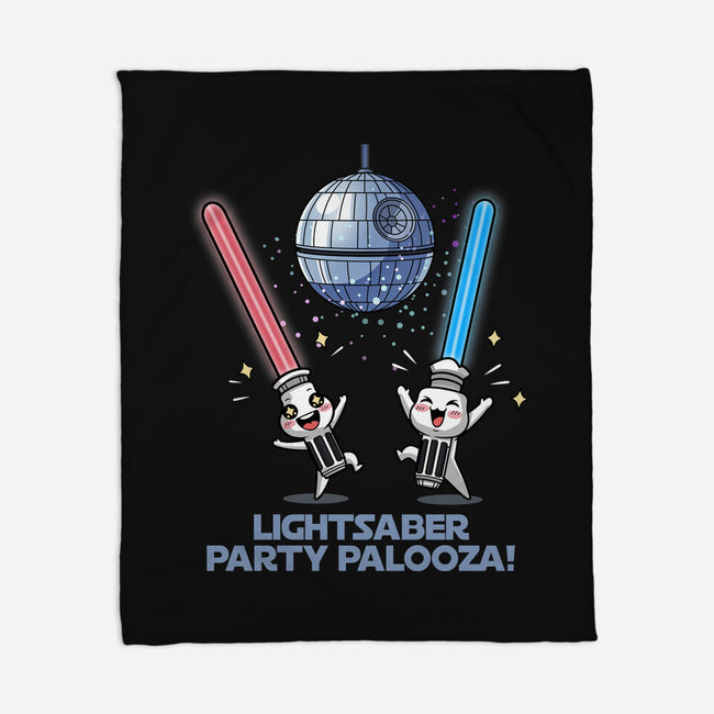 Lightsaber Party Palooza-None-Fleece-Blanket-Lorets