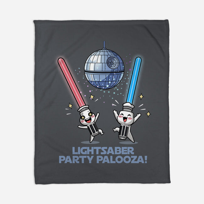 Lightsaber Party Palooza-None-Fleece-Blanket-Lorets