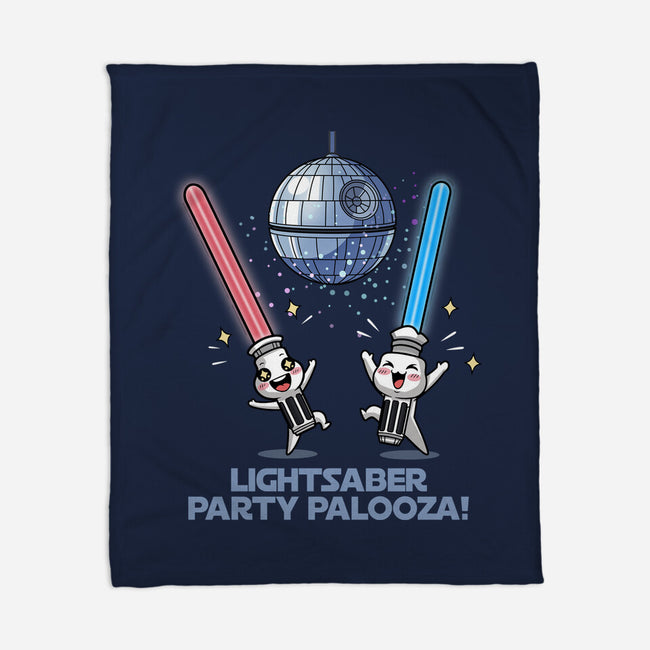 Lightsaber Party Palooza-None-Fleece-Blanket-Lorets