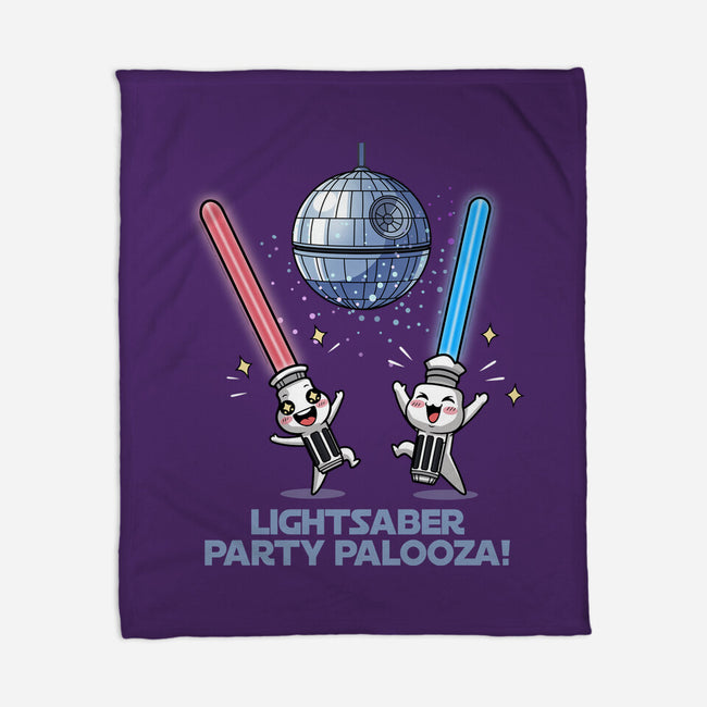 Lightsaber Party Palooza-None-Fleece-Blanket-Lorets