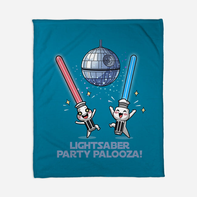 Lightsaber Party Palooza-None-Fleece-Blanket-Lorets