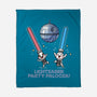 Lightsaber Party Palooza-None-Fleece-Blanket-Lorets