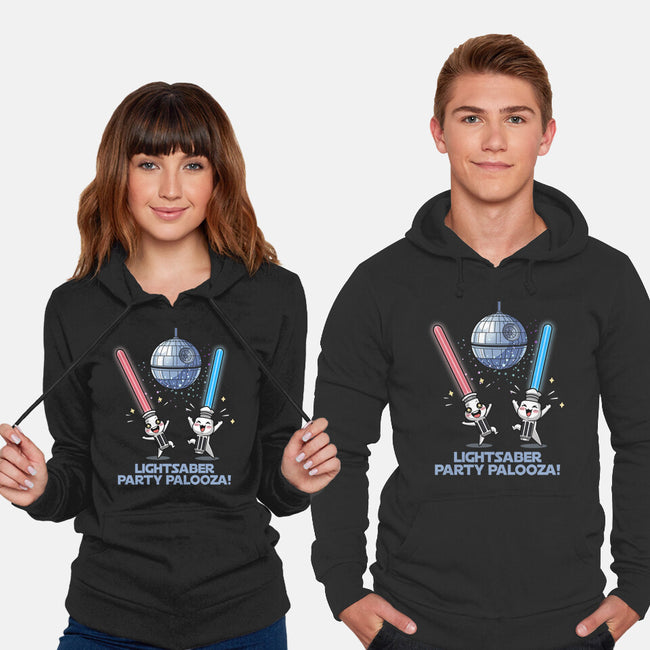 Lightsaber Party Palooza-Unisex-Pullover-Sweatshirt-Lorets
