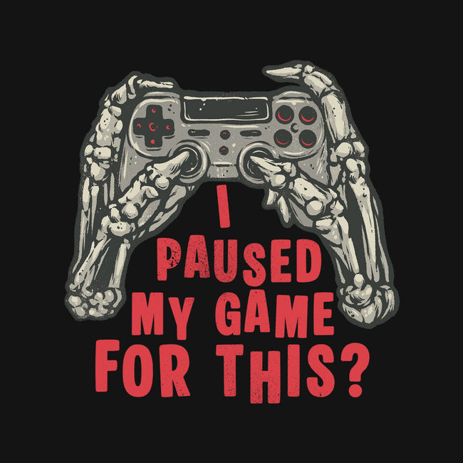 Game Pause-Mens-Heavyweight-Tee-glitchygorilla