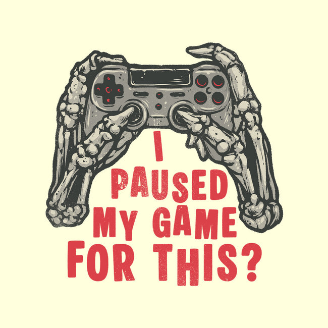 Game Pause-None-Mug-Drinkware-glitchygorilla