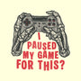 Game Pause-None-Mug-Drinkware-glitchygorilla