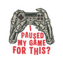Game Pause-None-Mug-Drinkware-glitchygorilla
