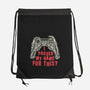 Game Pause-None-Drawstring-Bag-glitchygorilla