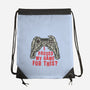 Game Pause-None-Drawstring-Bag-glitchygorilla