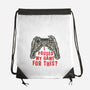 Game Pause-None-Drawstring-Bag-glitchygorilla