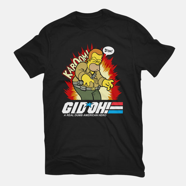 A Real Dumb American Hero-Mens-Heavyweight-Tee-Boggs Nicolas